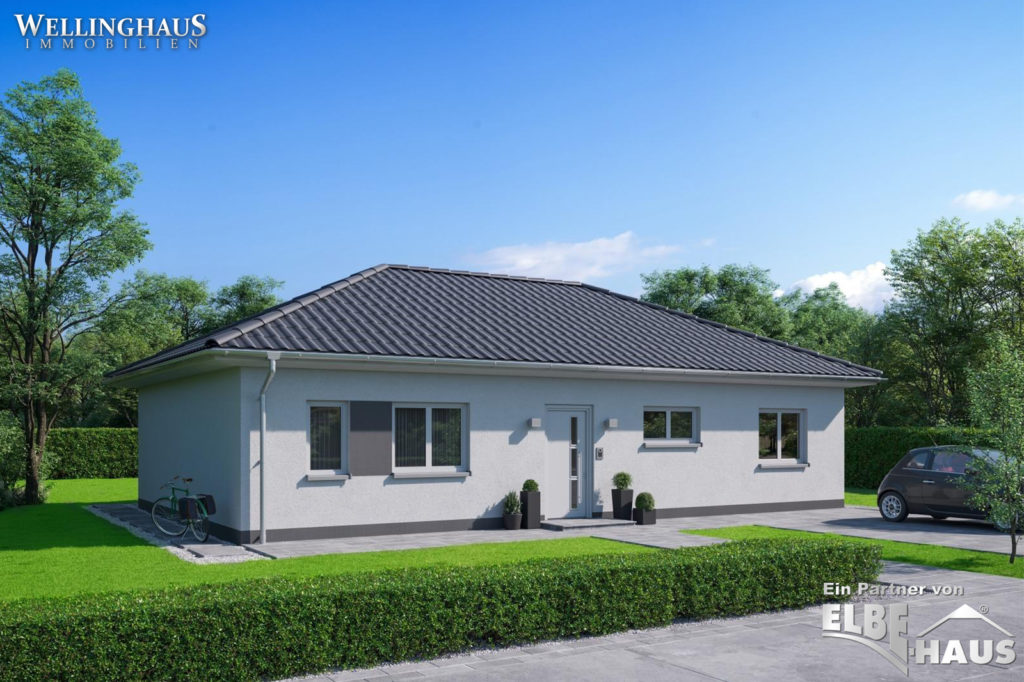 ELBE-Haus Bungalow JL-3-153 Front ELBE-Haus Bungalow JL-3-153 Front